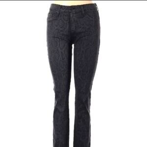 Hudson Jeans❤️‍🔥 Woman's Size 28, black snakeskin style good preloved condition